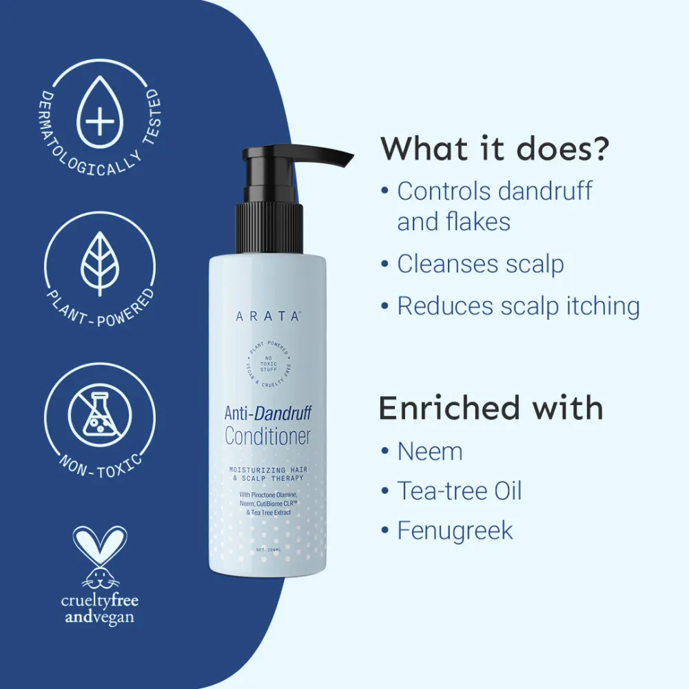 Anti-Dandruff Hair Conditioner - 200ml - Image 3
