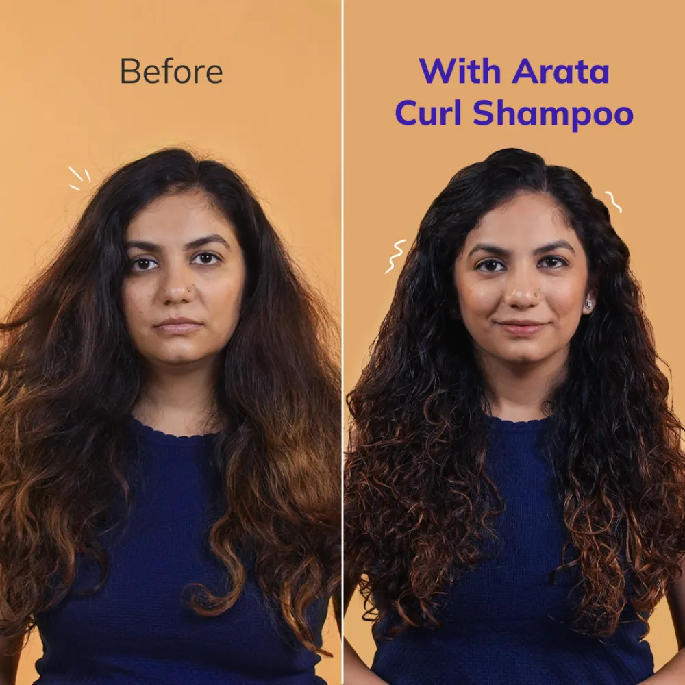 Arata Curl Cleansing Shampoo - 300ml - Image 4