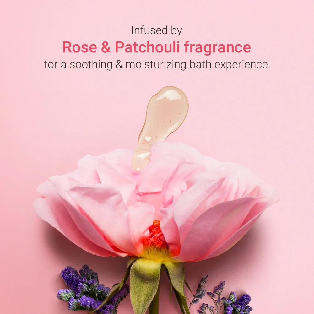 Arata Rose & Patchouli Body Wash 300 ML AFL - Image 3