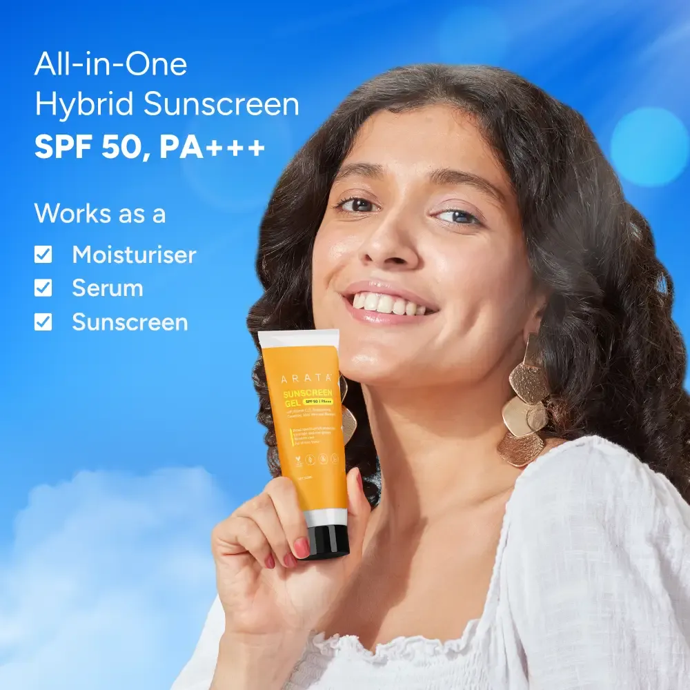 Sunscreen Gel with SPF 50, PA+++ (Pack of 3) - Image 2