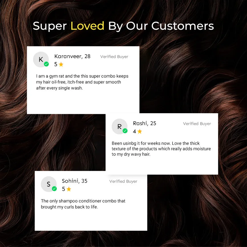Super Anti-Damage Value Pack with Biotin, Jojoba & Vegan Keratin for Dry, Frizzy, & Damaged Hair - Super Shampoo™ (150ml) + Super Conditioner™ (200ml) + Super Serum™ (30ml) - Image 7